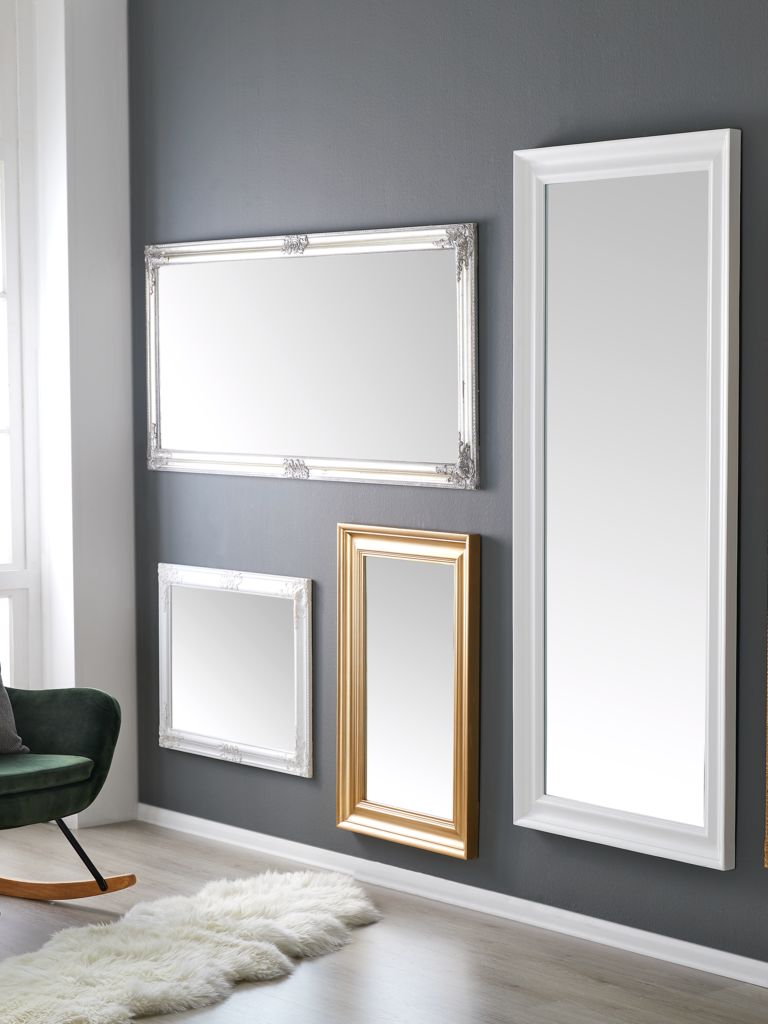 NORDBORG NORDBORG veidrodis 70x90 baltas