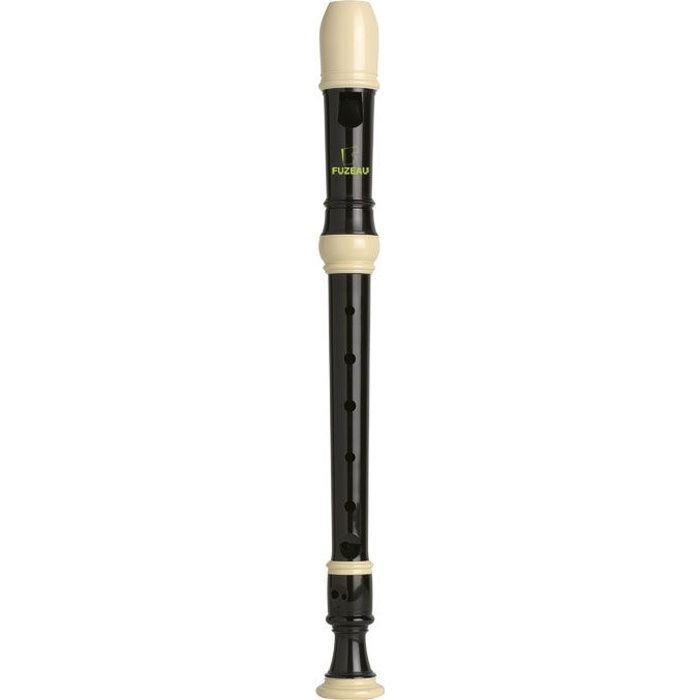 Baroque soprano recorder - FUZEAU - Adjustable bell - Soft case