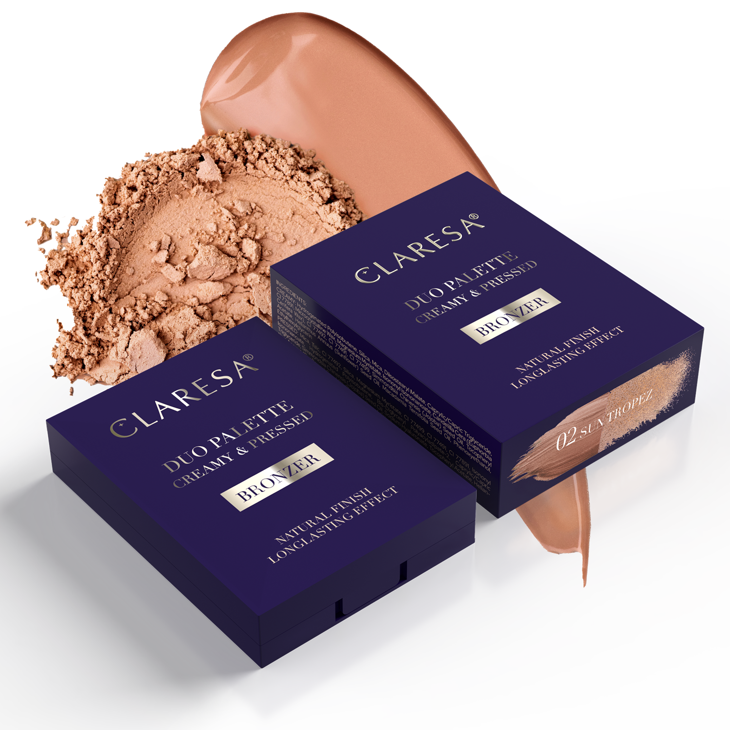Claresa DUO PALETTE BRONZER
