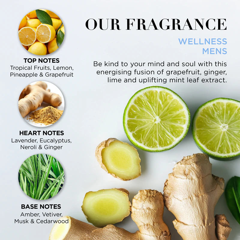 Baylis & Harding Wellness. Para Homens. Conjunto de Presente Revive para Fragrâncias Masculinas