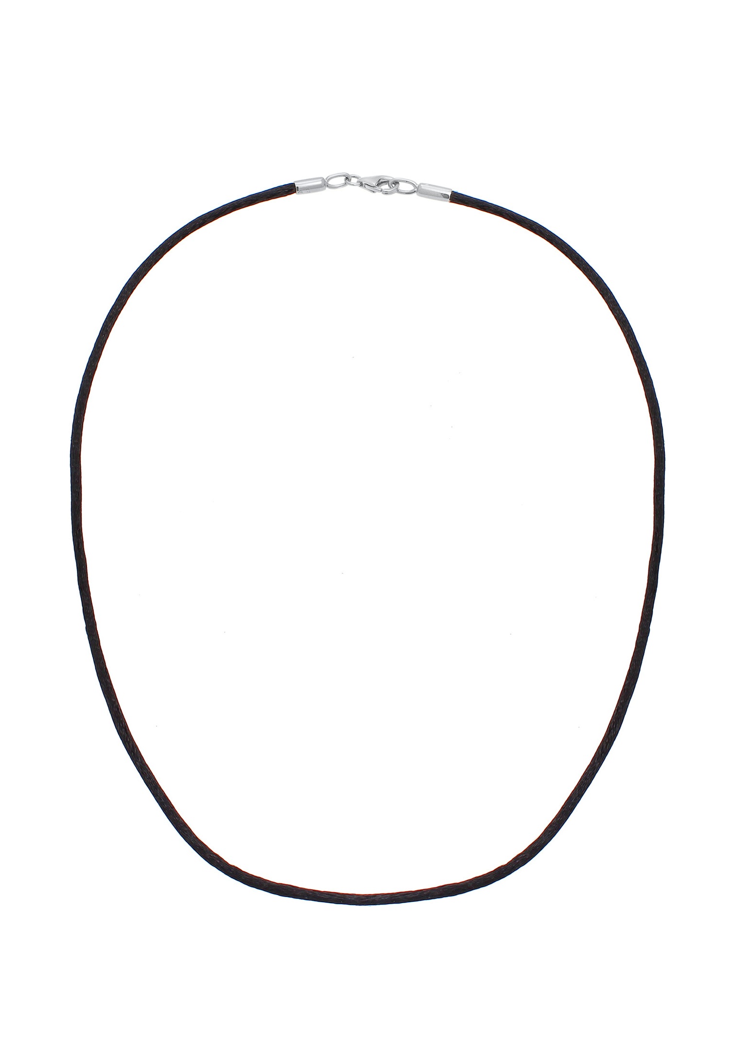 Nenalina Chaîne de ruban de soie Combinable Basic Argent 925