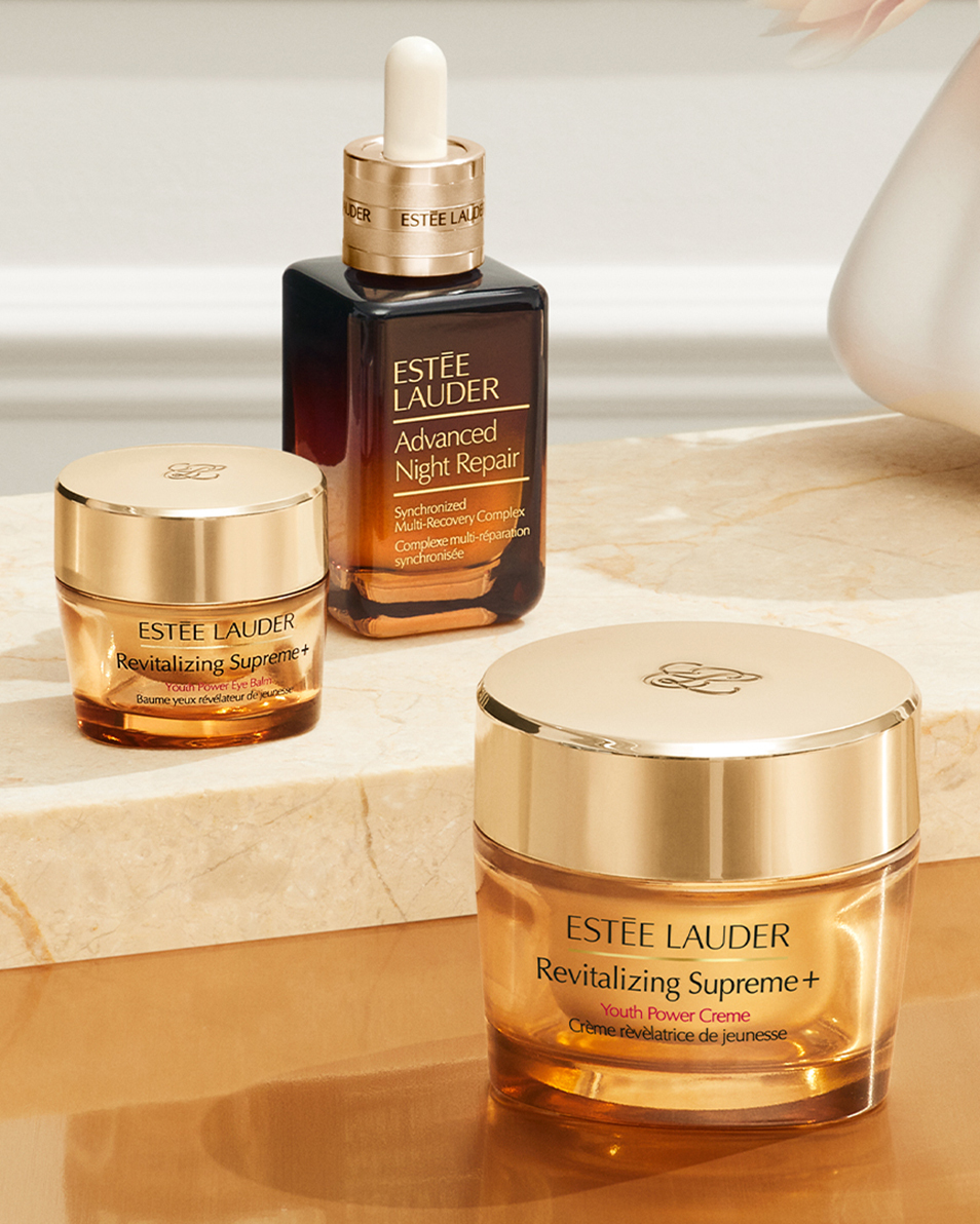 ESTÉE LAUDER REVITALIZING SUPREME  YOUTH POWER EYE BALM VERSTEVIGENDE OOGCRÈME - ANTI-AGING & -DONKERE KRINGEN