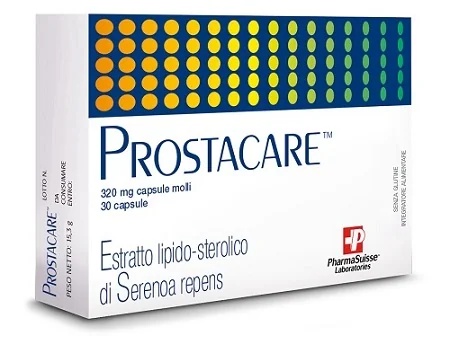 Prostacare Nahrungsergänzungsmittel für die Prostata, 30 Weichkapseln