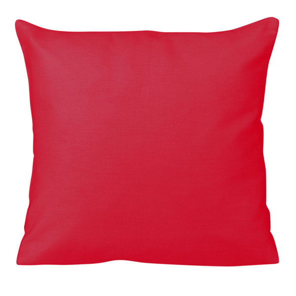 Poszewka satynowa 40x40 koralowa 039 jednobarwna
