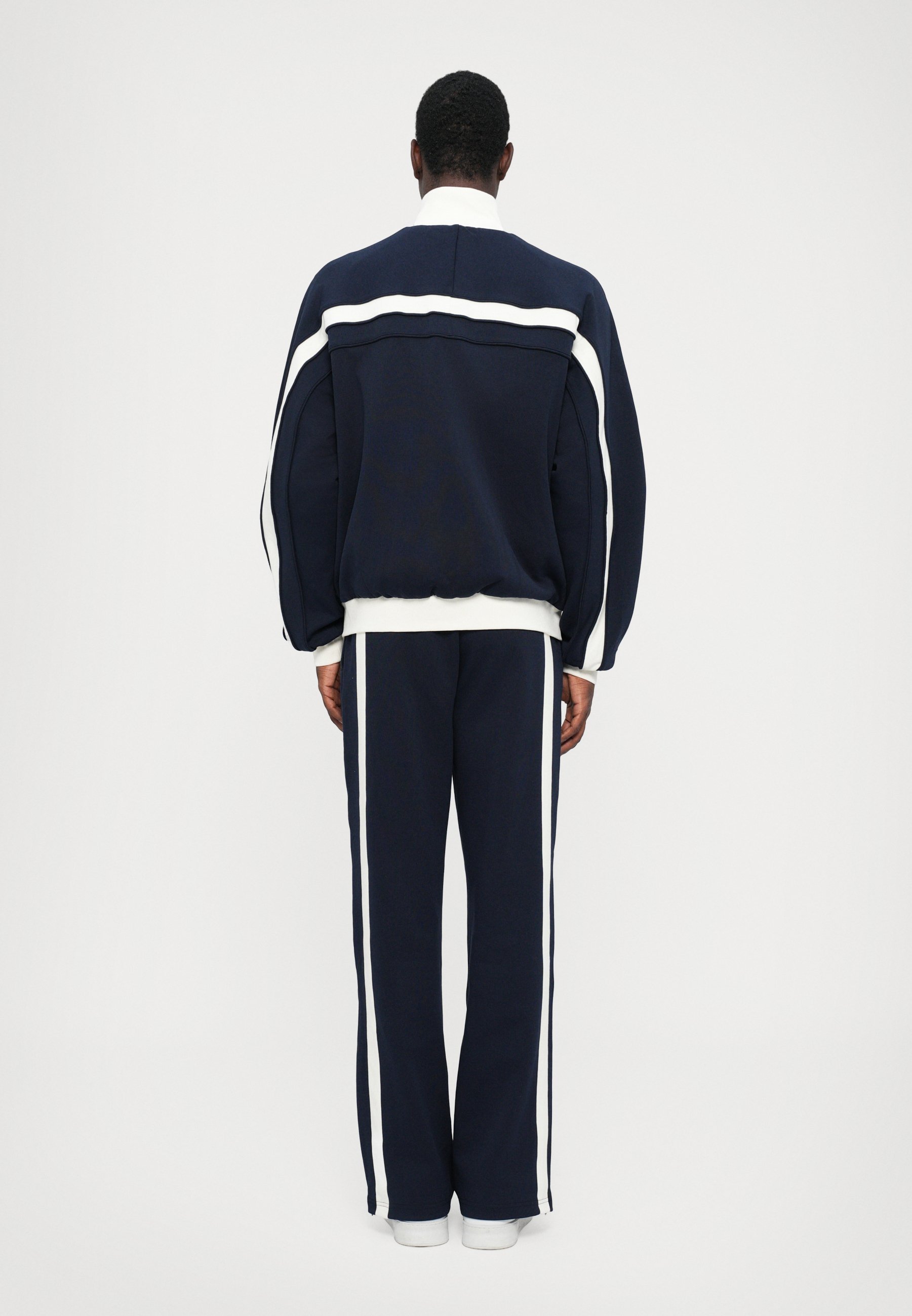 Holzweiler GINOLA JACKET - Felpa con zip - blu scuro
