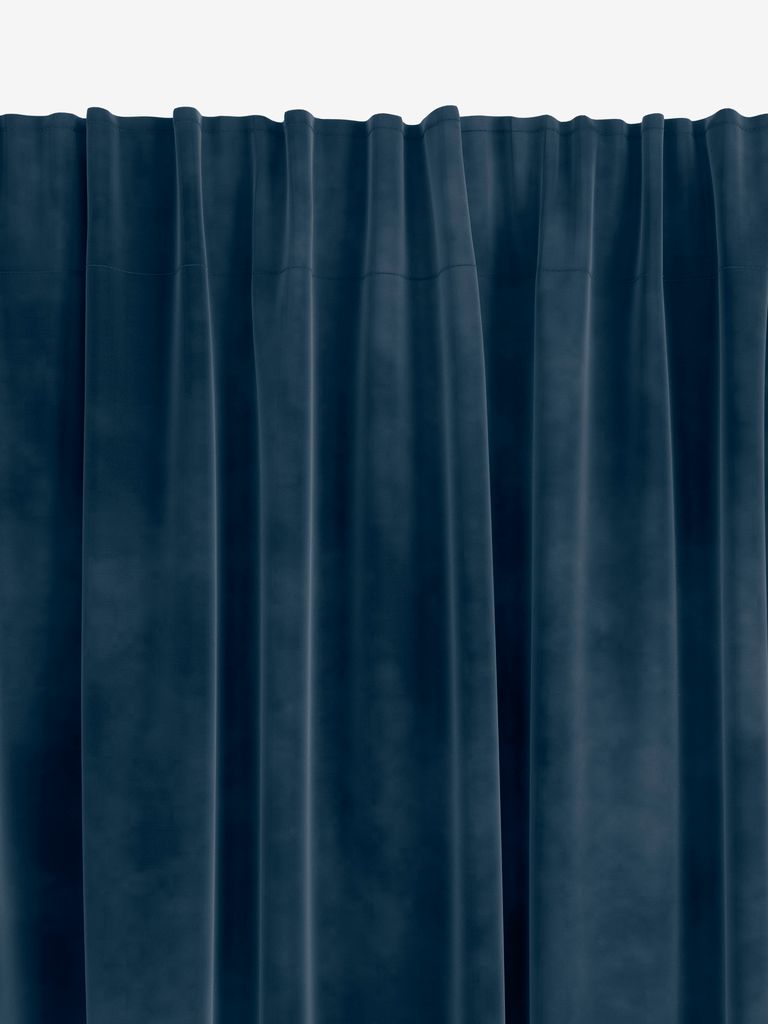 AUSTRA Zavjesa AUSTRA 1x140x300cm baršunasto plava