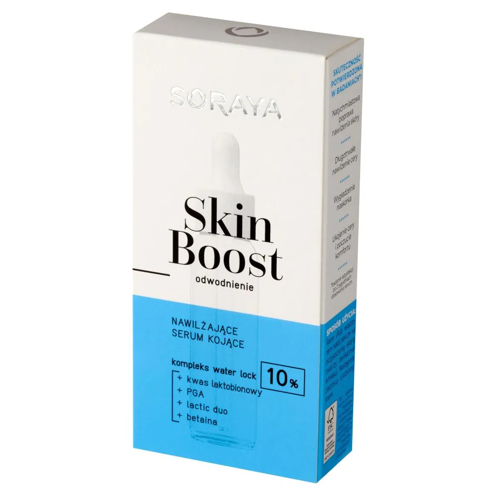 Soraya Skin Boost Nawilżające serum kojące