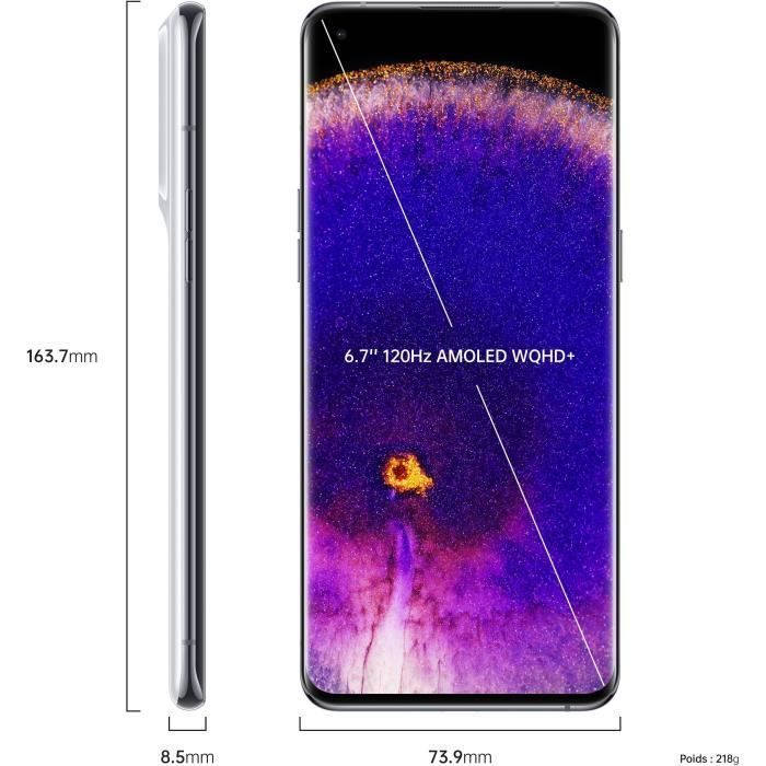OPPO Find X5 Pro 5G 256GB Blanco Cerámico