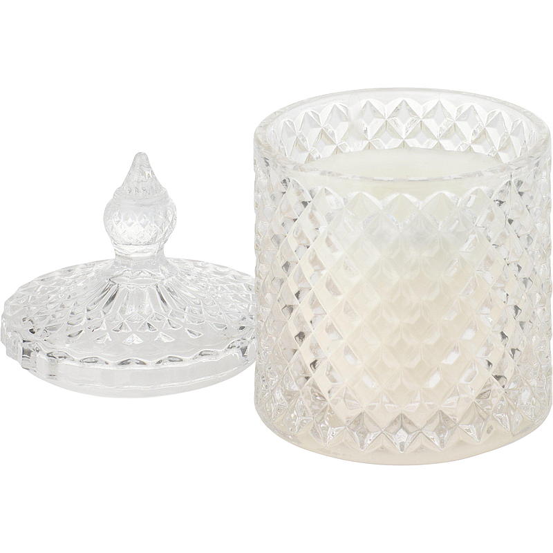 Vie Selected Duftlys diamantglas klar Vanilje