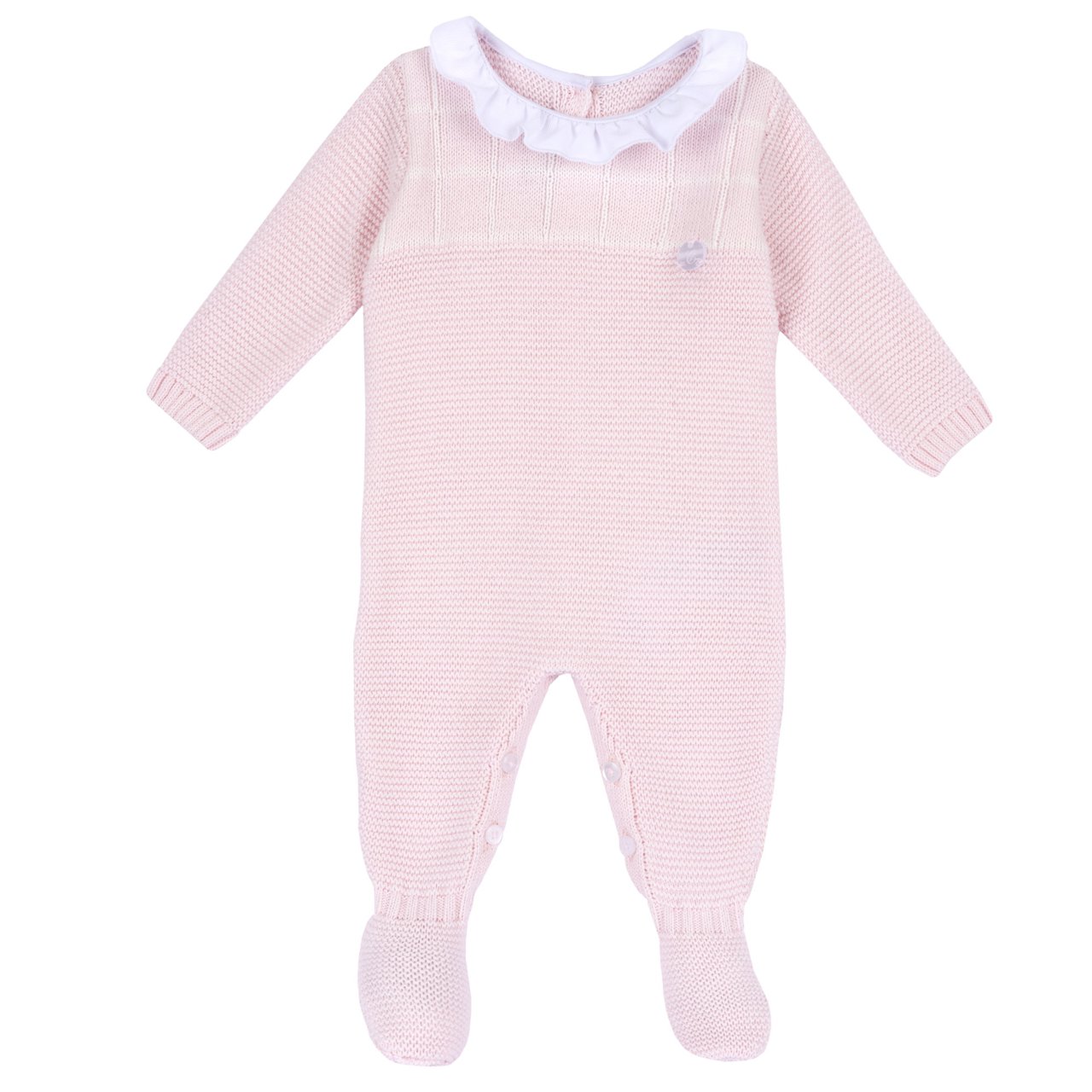 Pyjama rose en tricot