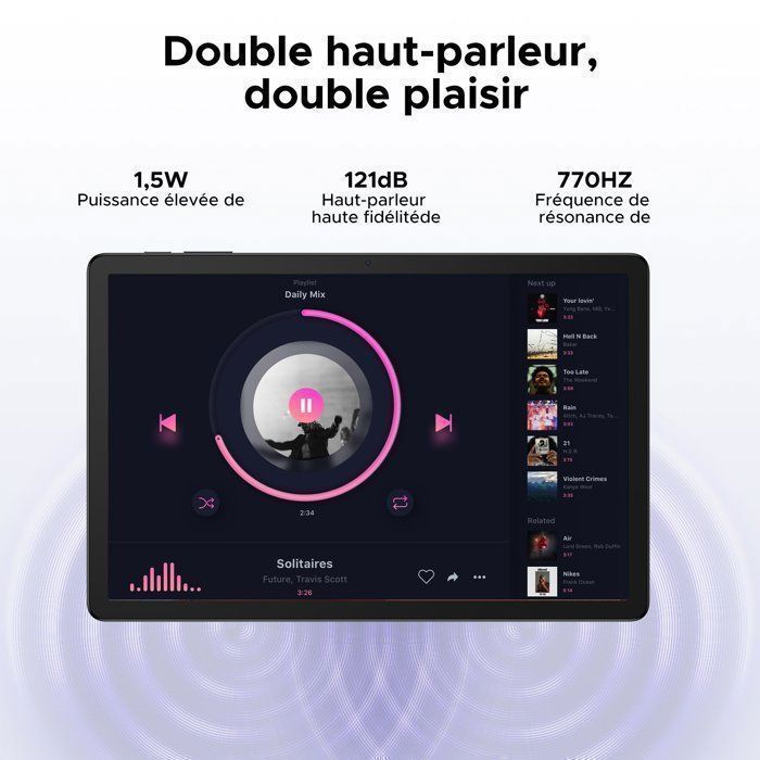 DOOGEE TAB G6+ Tablet - Android 15 Gemini AI, Unisoc T7280, 11