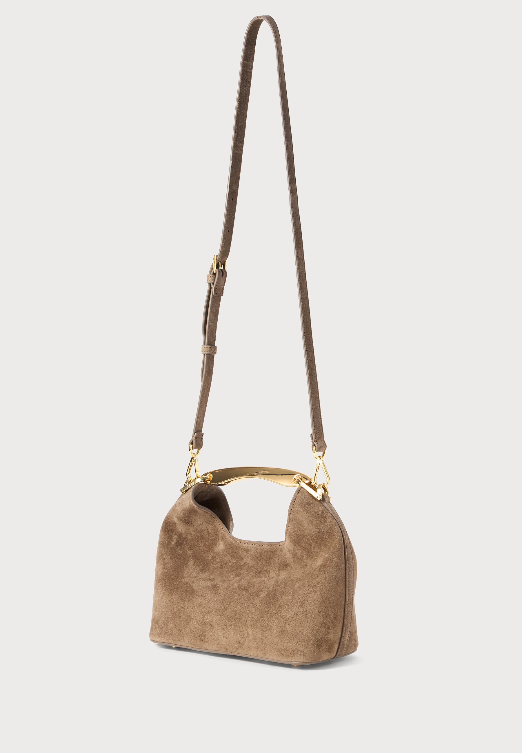 Elleme SMALL BOOMERANG - Crossbodytas - taupe