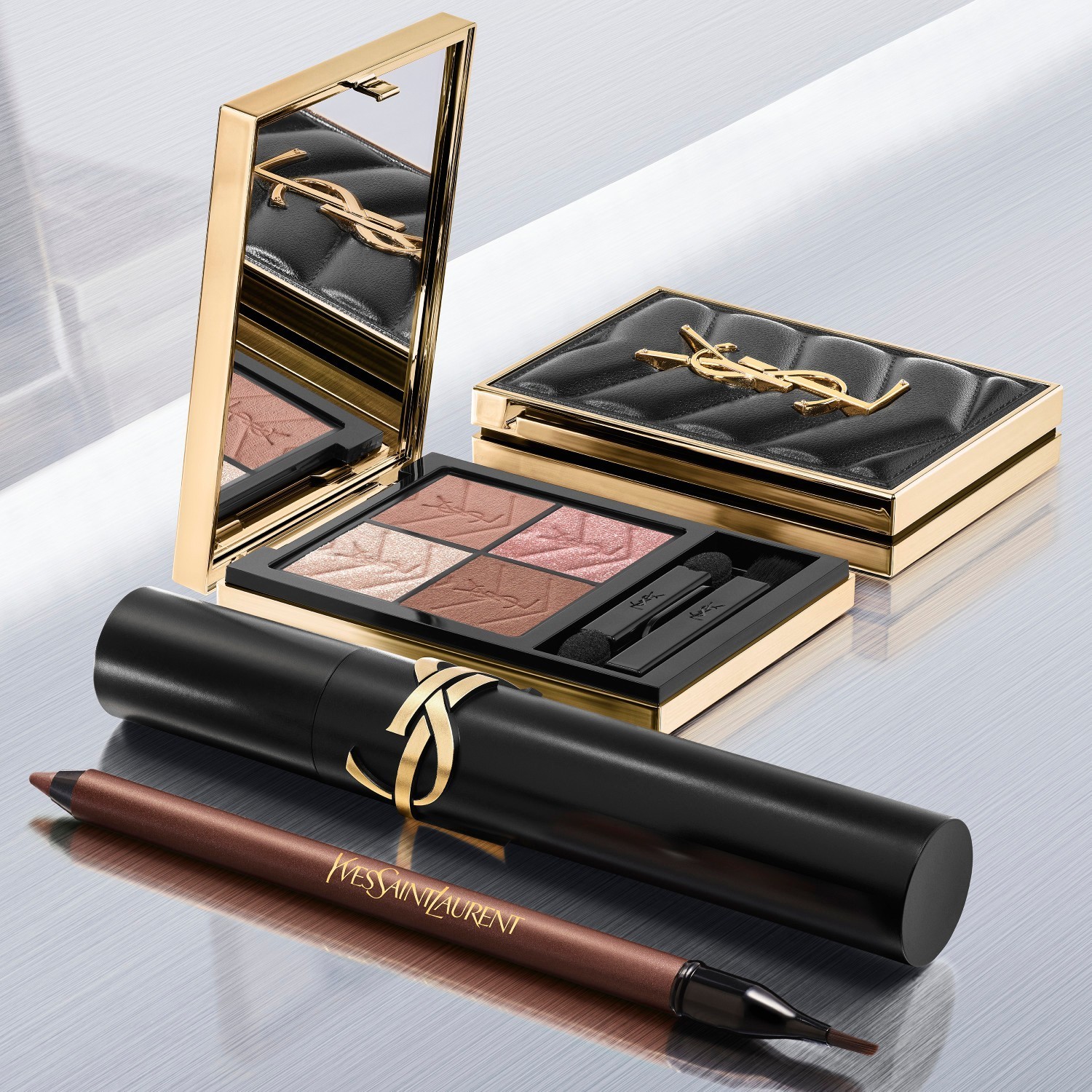 Yves Saint Laurent acu ēnu palete Must-Haves Couture Mini Clutch - 4 g
