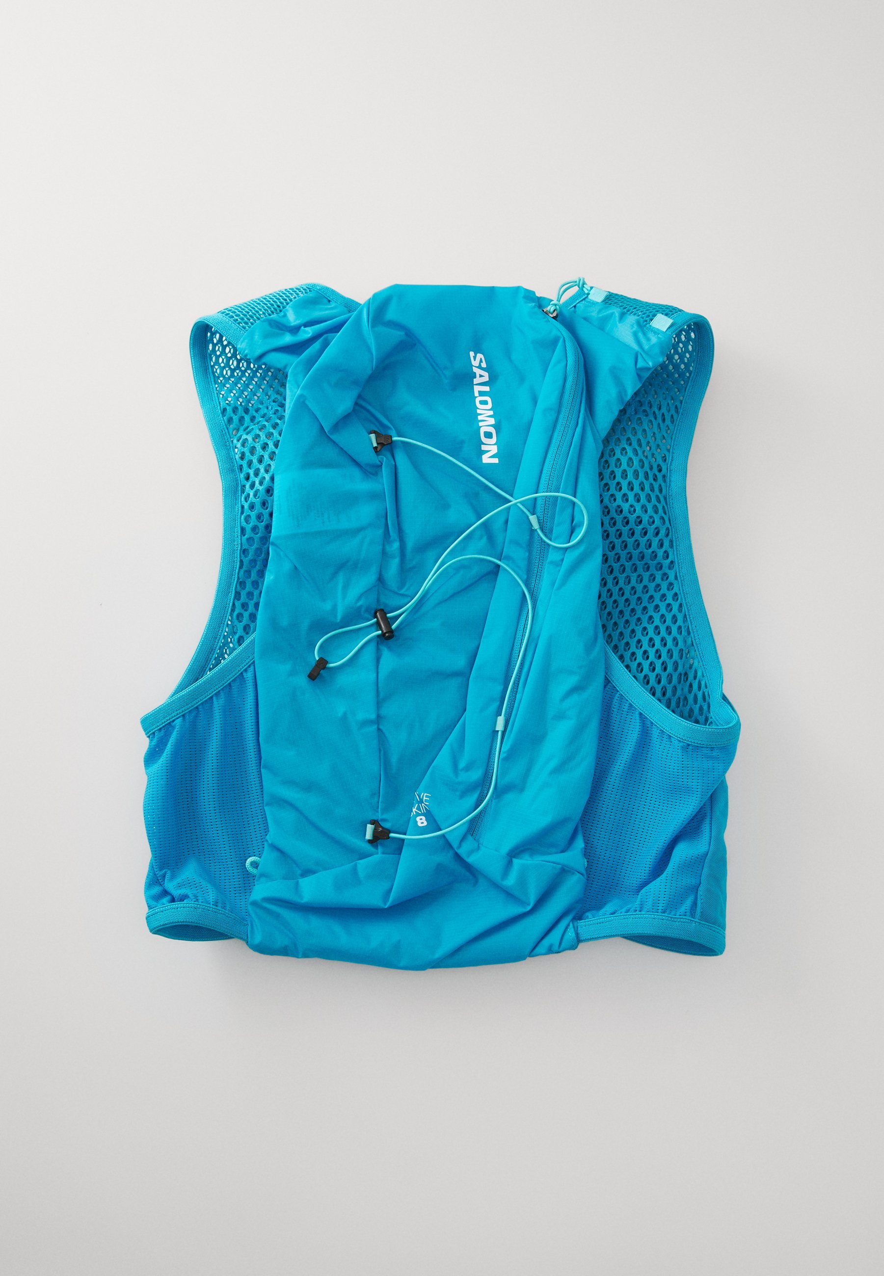Salomon ACTIVE SKIN 8 SET UNISEX - Hydratačný ruksak - modrá dunajská/modrá curaçao