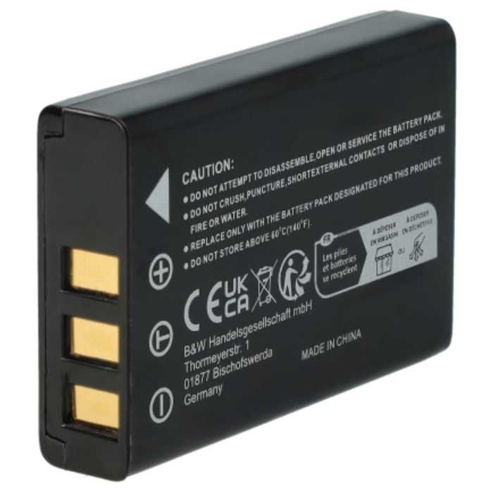 EXTENSILO 2x Vervangende batterij voor Fuji / Fujifilm NP-120 camera (1800mAh, 3,7V, Li-ion)