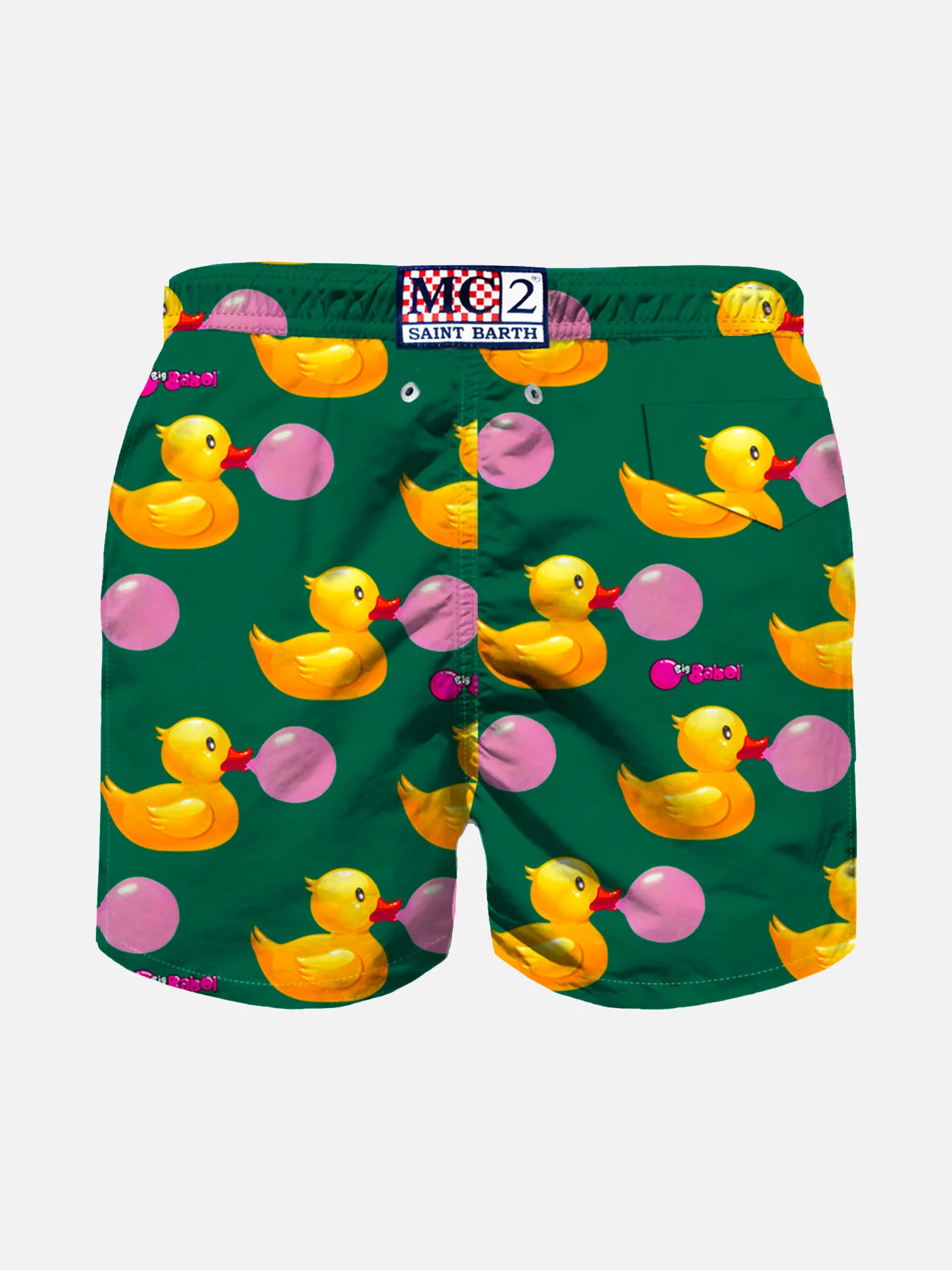 Costume da bagno da bambino con papere e stampa Big Babol | BIG BABOL®