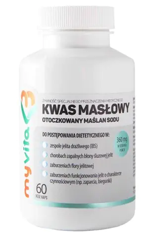 MyVita Kwas Masłowy 360 mg, 60 kaps.