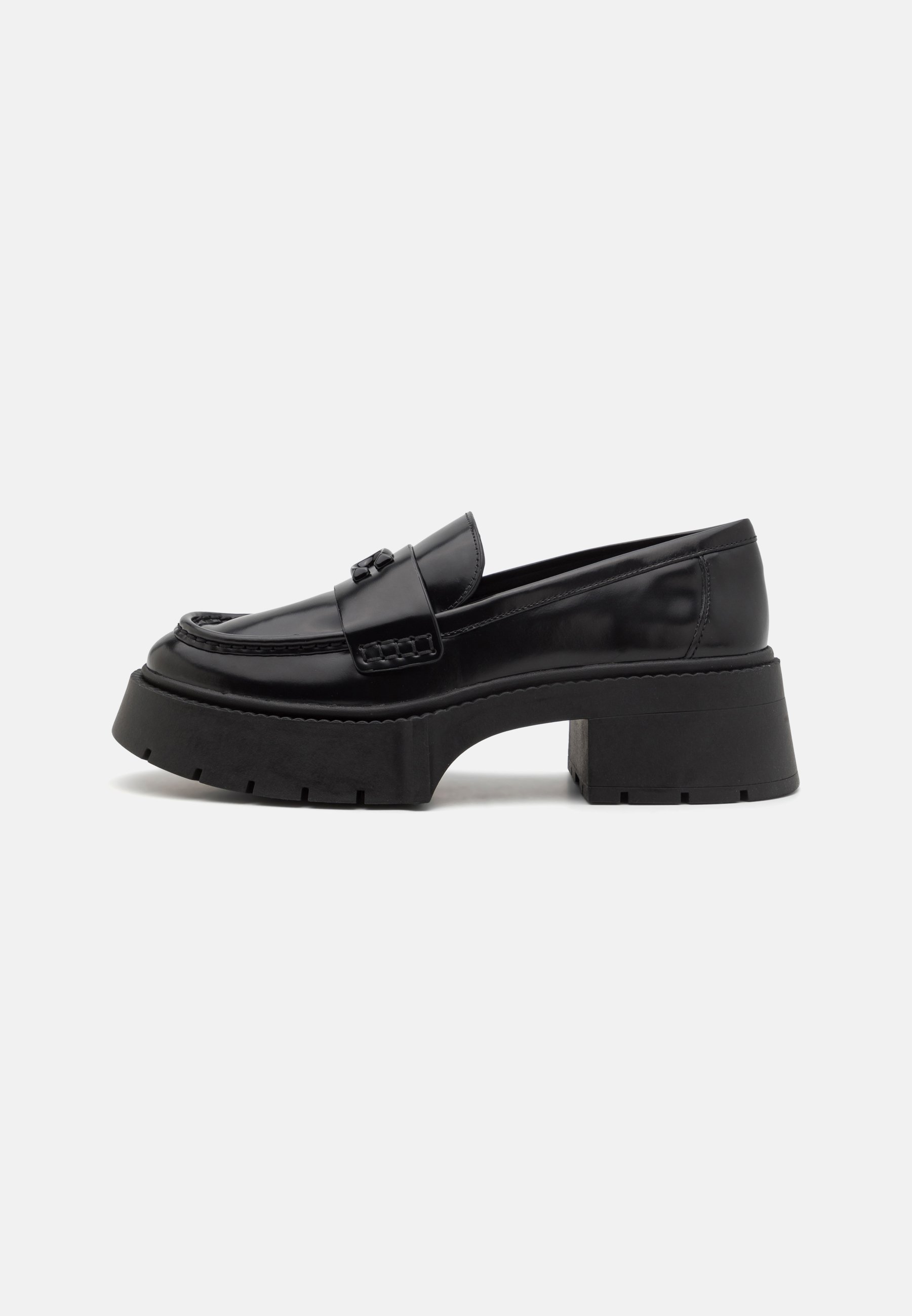 COACH LEAH PLATFORM - Plateauhakken - zwart