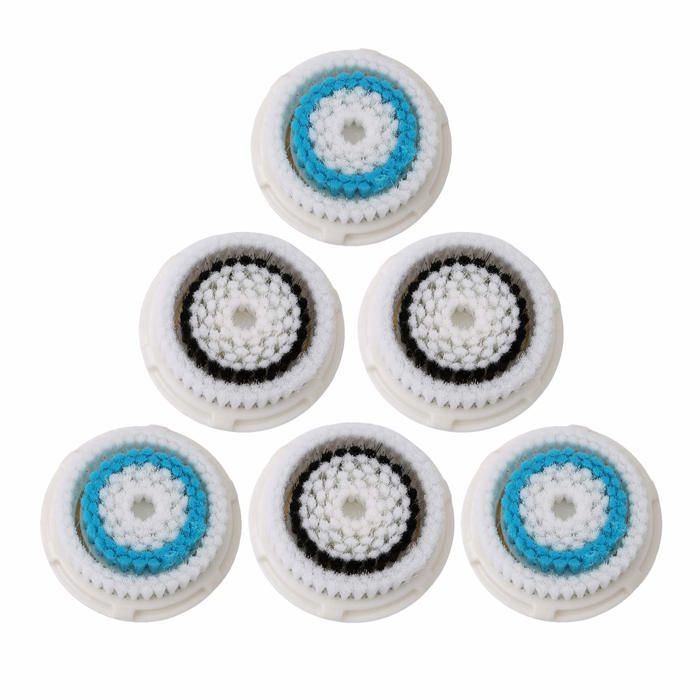 Tête de brosse nettoyante visage de rechange, Tête de brosse nettoyante visage, Pour pores obstrués et dilatés Label