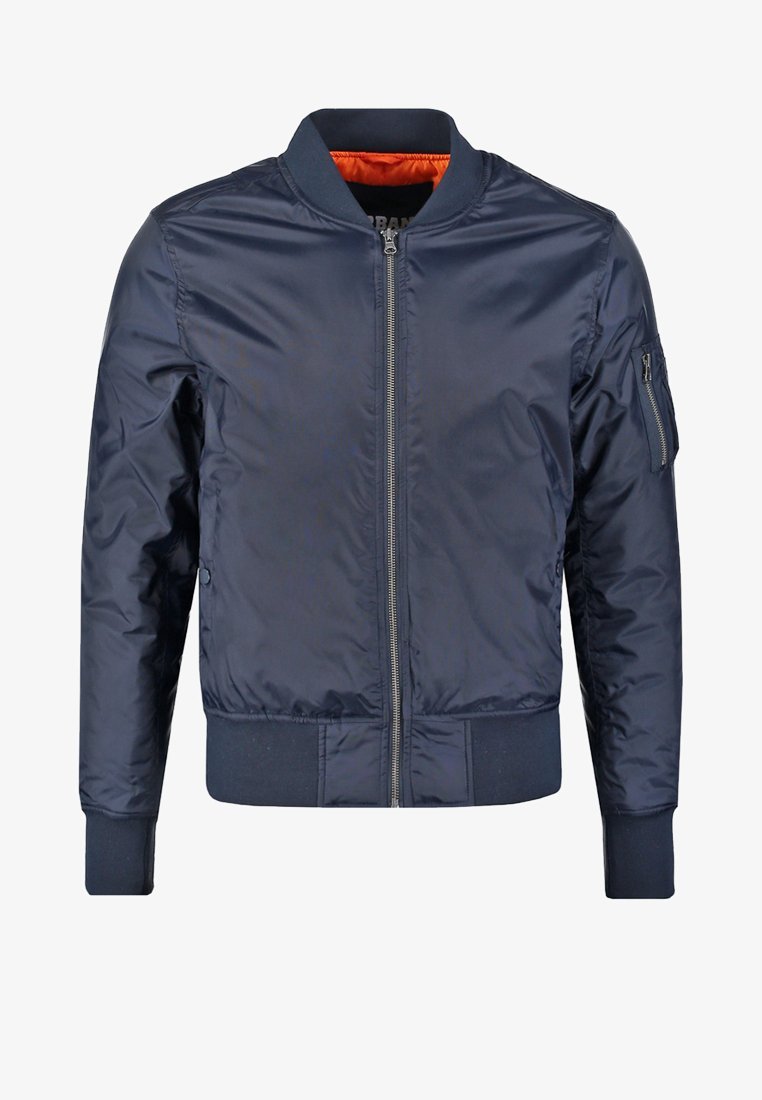 Urban Classics BASIC - Bomber striukė - tamsiai mėlyna