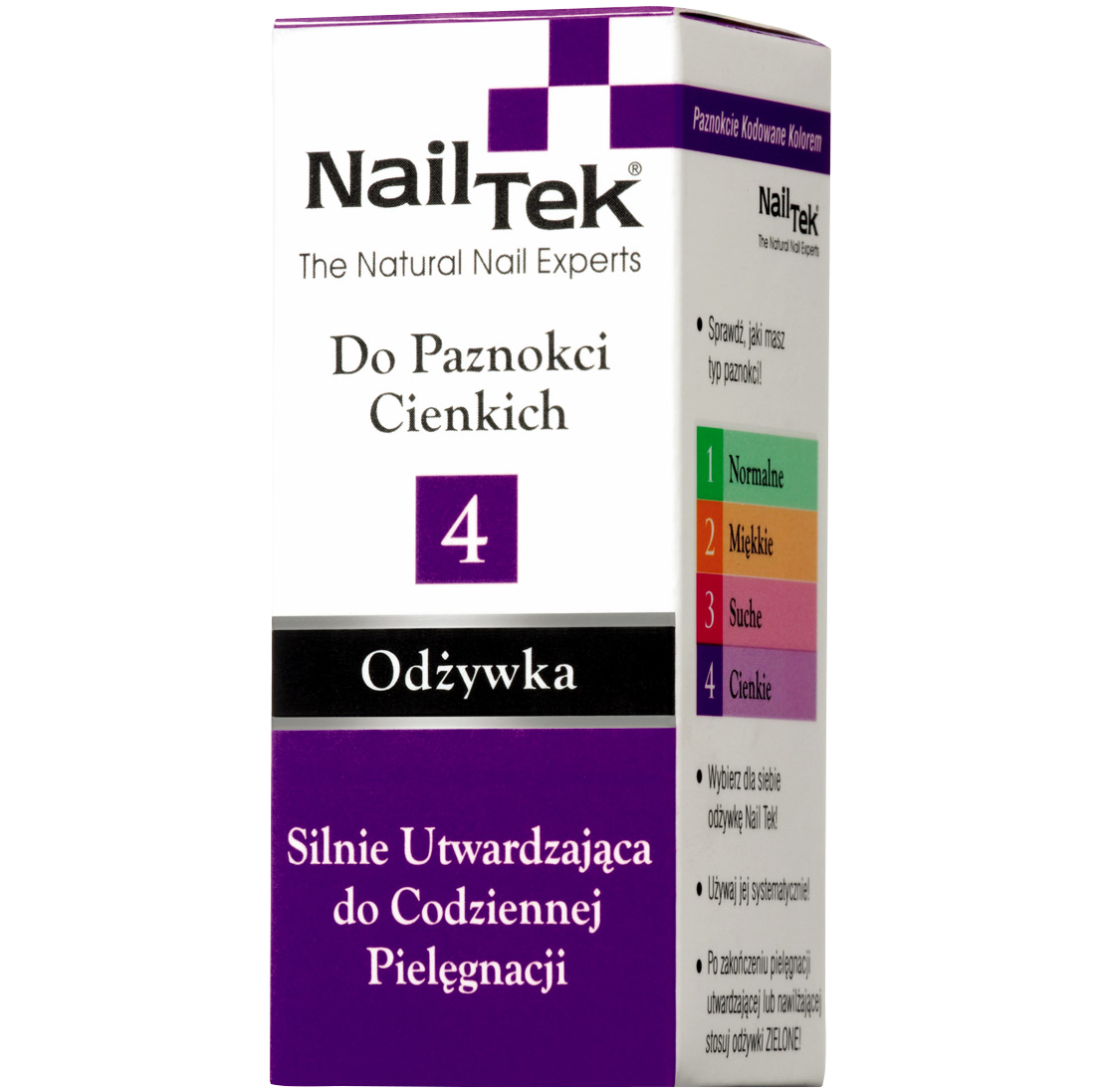 Nail Tek Strongly Hardening Conditioner pro každodenní péči o tenké nehty 15ml Silně zpevňující kondicionér