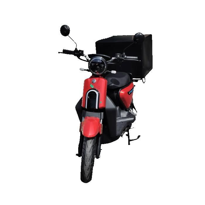 C8S 125cc 5000W Lithium 72V50Ah Electric Scooter - 120km Range - Color: Red