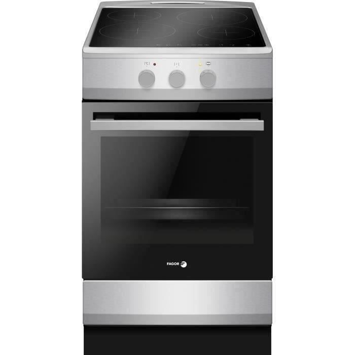 Cuisinière induction - FAGOR-FACI203S - 4 foyers - 62 L - 50 x 60 cm - Silver