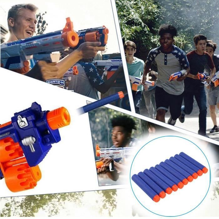 Dardos de espuma para Nerf Elite - OUTAD - Paquete de 100 unidades (recambio)