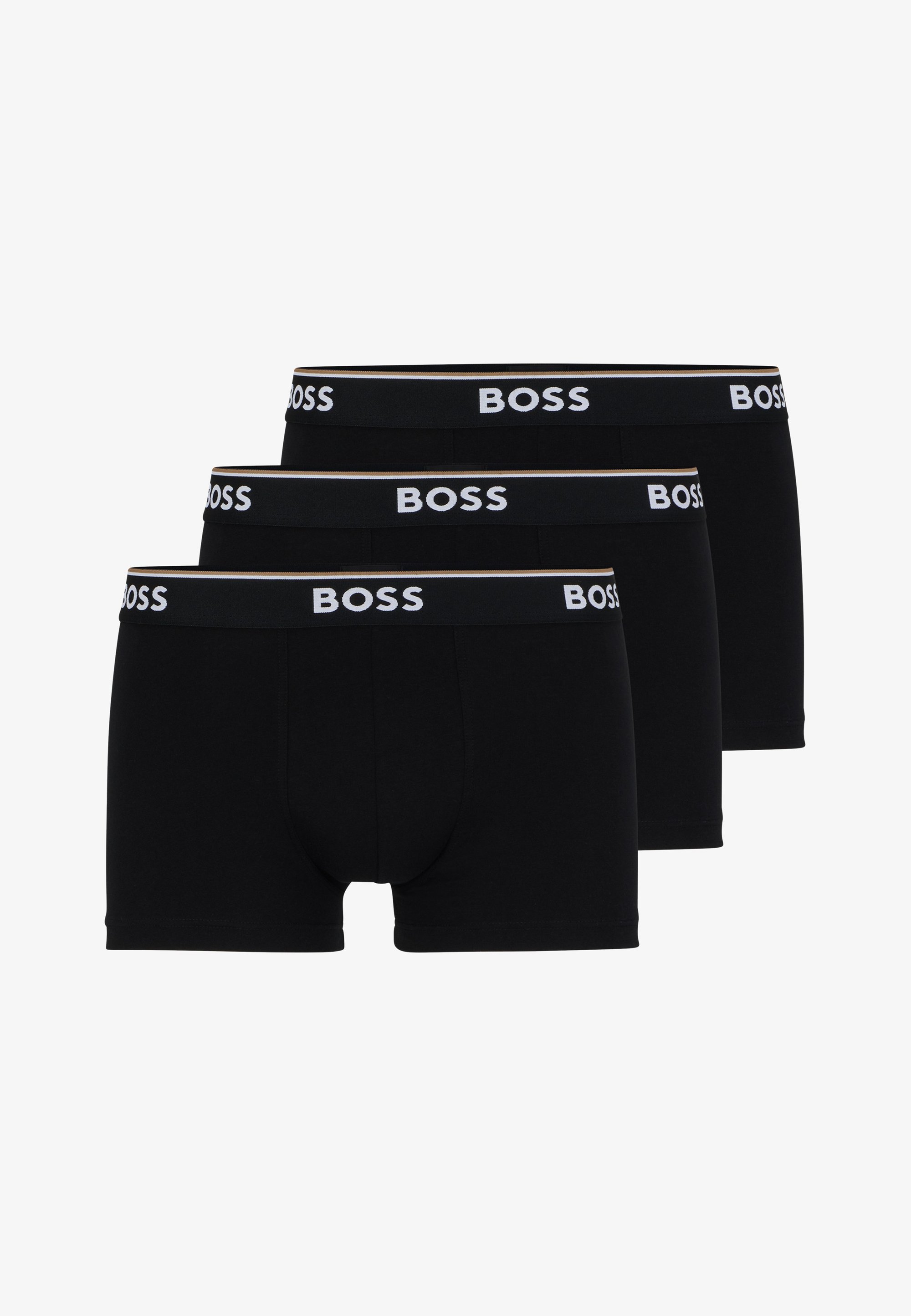 BOSS TRUNK POWER 3 PAKIRANJE - Kupaće gaće - crne