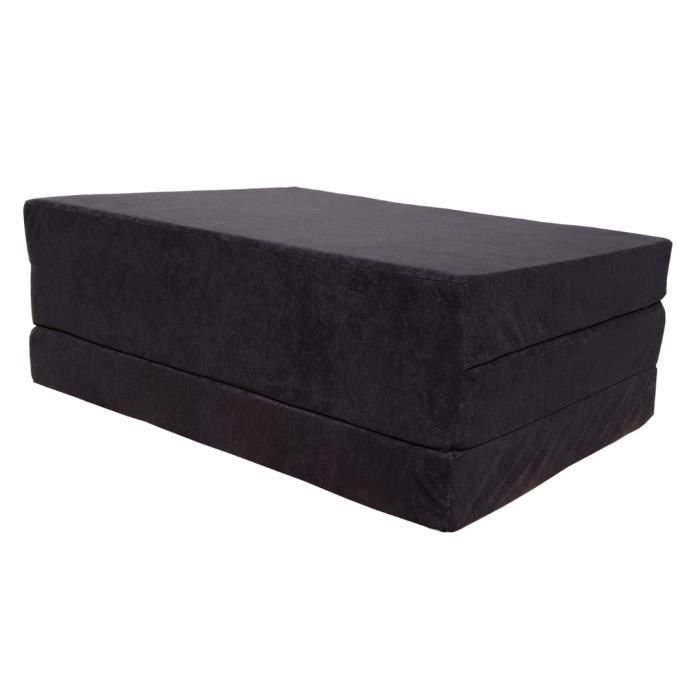 Natalia Spzoo opvouwbaar matras 190x90x8 cm, futonstoel/loungestoel 90x190 cm, machinewasbare hoes