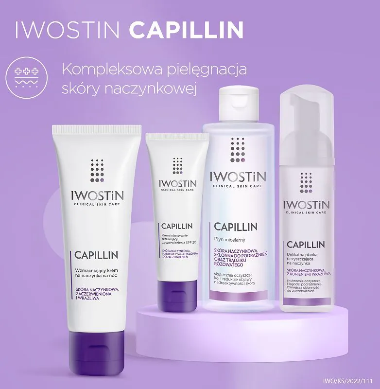 Iwostin Capillin Wzmacniajacy krem na naczynka na noc