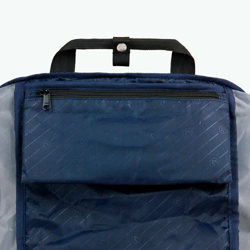 Cabaia Valladolid schwarzer faltbarer Rucksack