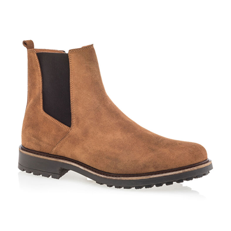 Botas masculinas marrons / Botas de cano curto