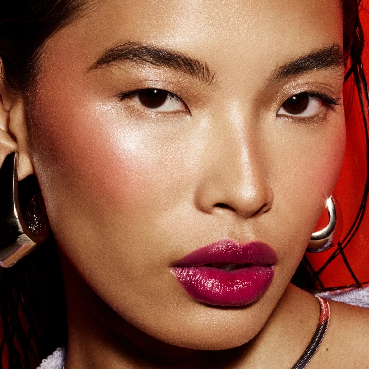 Ruj hidratant de buze Poutsicle, ediție limitată, Fuchsia Wife - Fenty Beauty