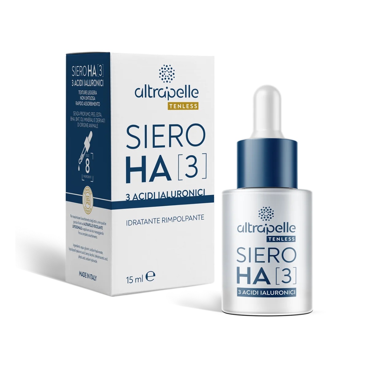 ALTAPELLE Altrapelle Tenless serum Ha3 3 hyaluronzuur