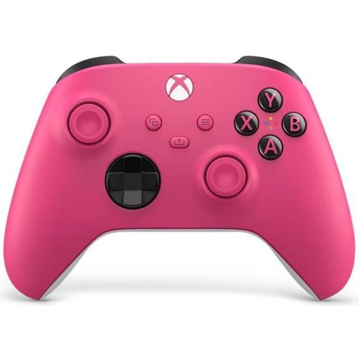 Mando inalámbrico Xbox para Xbox, color rosa intenso.