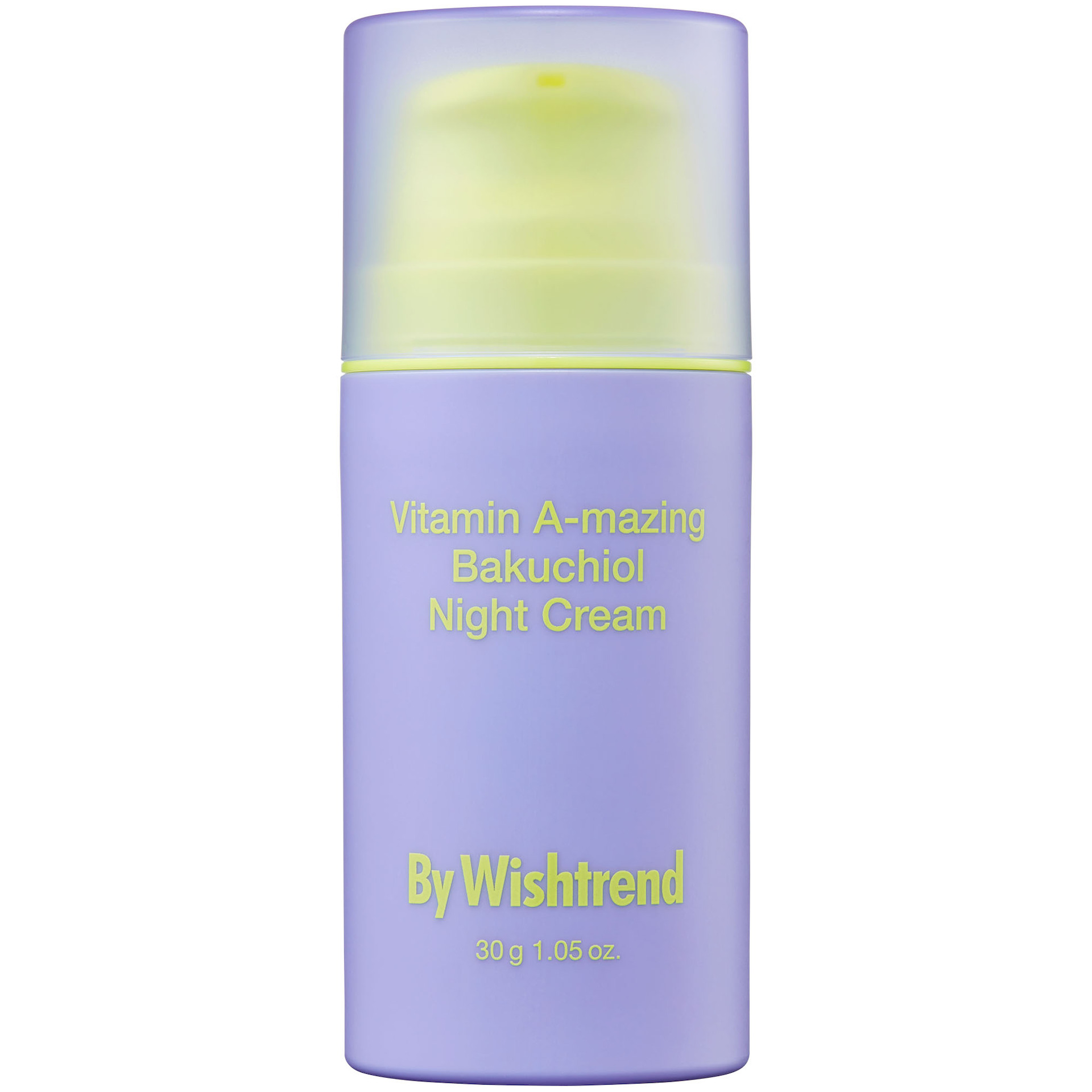 Cremă de noapte Bakuchiol cu abundență de vitamina A 30 g - De la Wishtrend