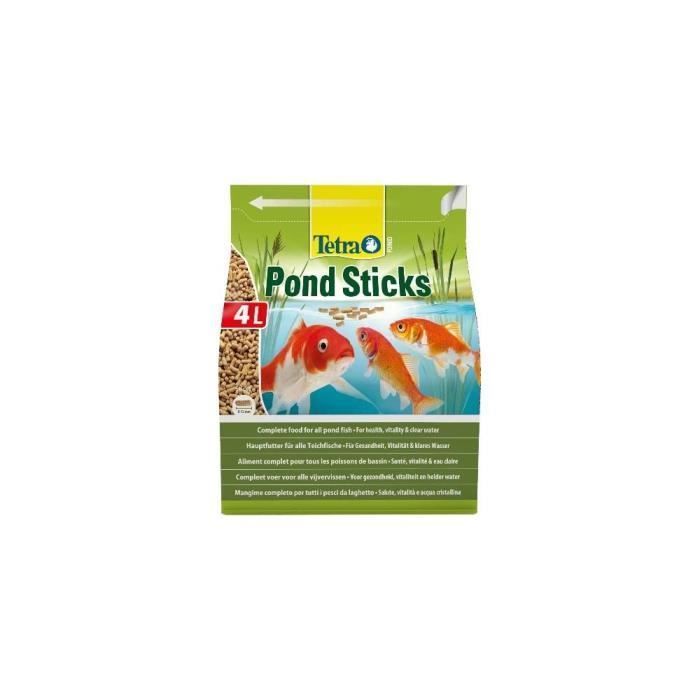 Fiskefoder - Dam - Dampinde - 4L - Granulat - Beriget med C-vitamin
