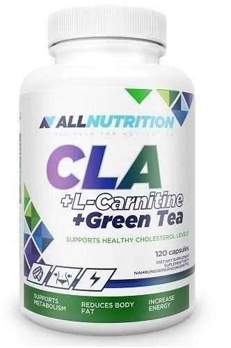 Allnutrition Cla+ L-Carnitine+ Green Tea, Kapsułki