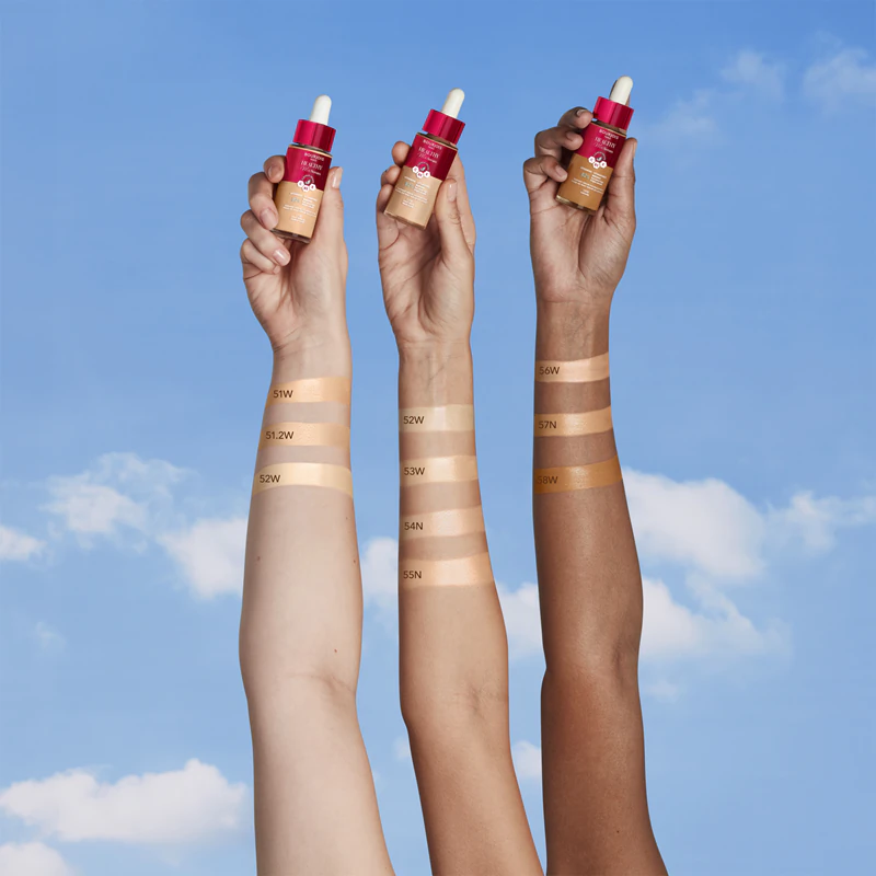 Base leve Healthy Mix da Bourjois para um look natural
