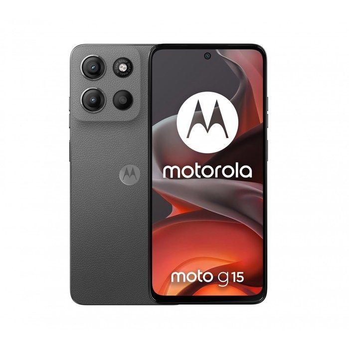 Smartphone Android - MOTOROLA - Moto G15 - 8 GB de RAM - 128 GB de almacenamiento - Pantalla de 6,72