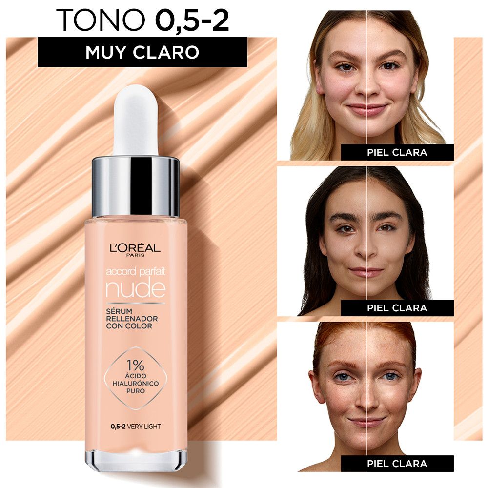 Accord Parfait True Match Nude - barvni serum Podlage za ličila