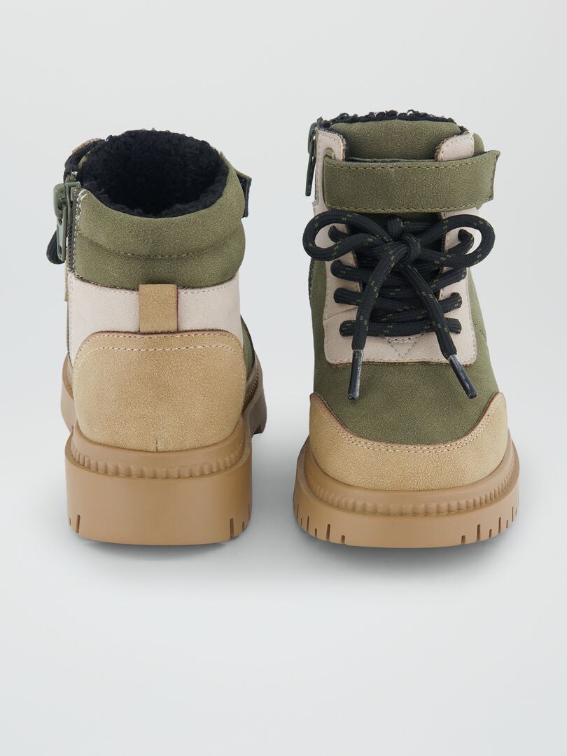 Botas estilo trekking - Cáqui