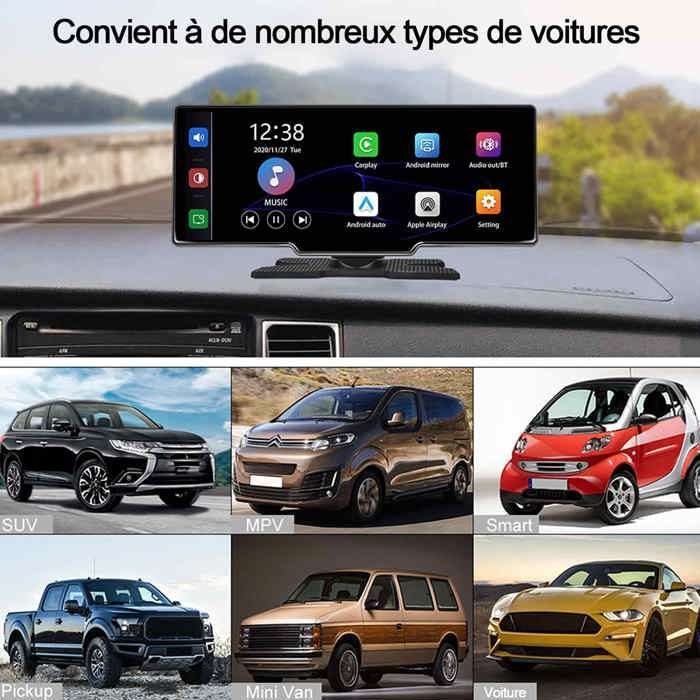 PASSIONOVA Navigatore GPS per auto con touchscreen da 10,26