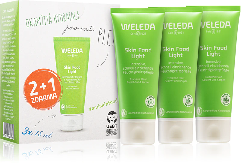 Weleda Skin Food Light Intensive Moisturizing Cadeauset