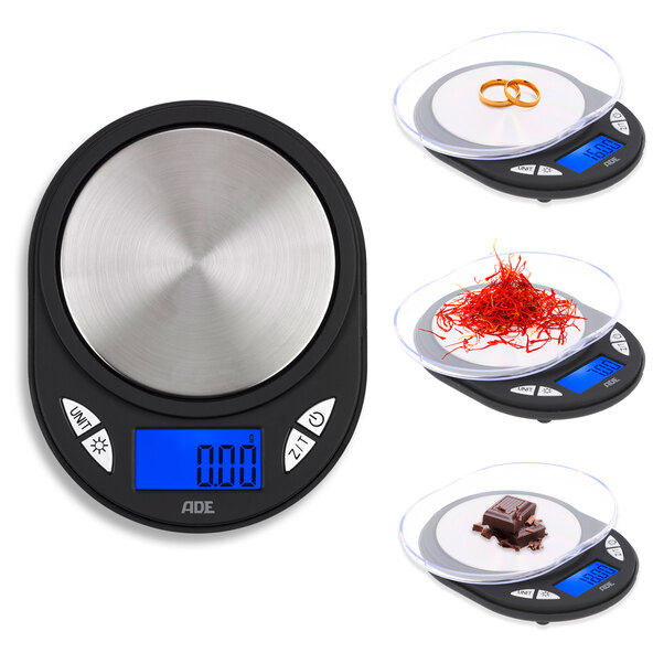 Fred digital pocket scale, black