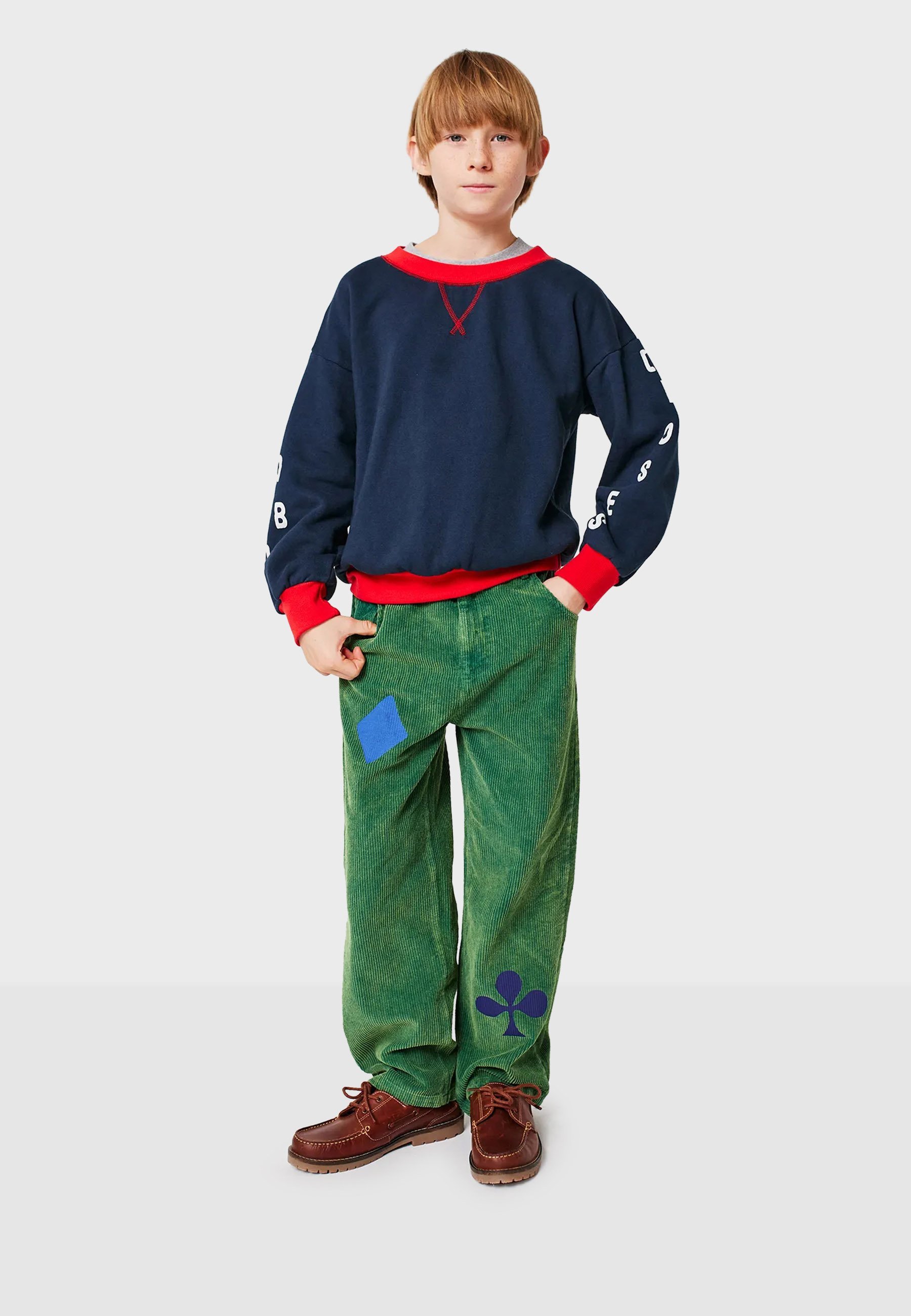 Bobo Choses UNISEX - Pulover s kapuco - polnočno modra