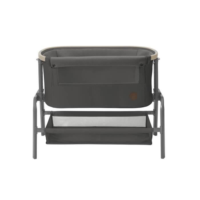 MAXI COSI Iora, Height-Adjustable Co-Sleeping Crib, From Birth to 6 Months (up to 9kg), Beyond Graphite ECO