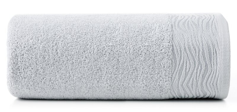 Ręcznik Dafne 70x140 srebrny frotte 500 g/m2
