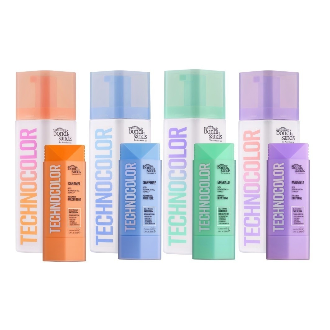 Bondi Sands serum za samotamnjenje lica Technocolor Caramel – 50 ml